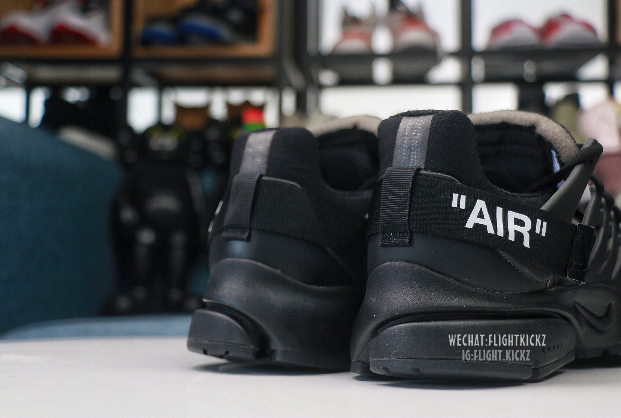 2018 Off White X Nike Presto Triple Black