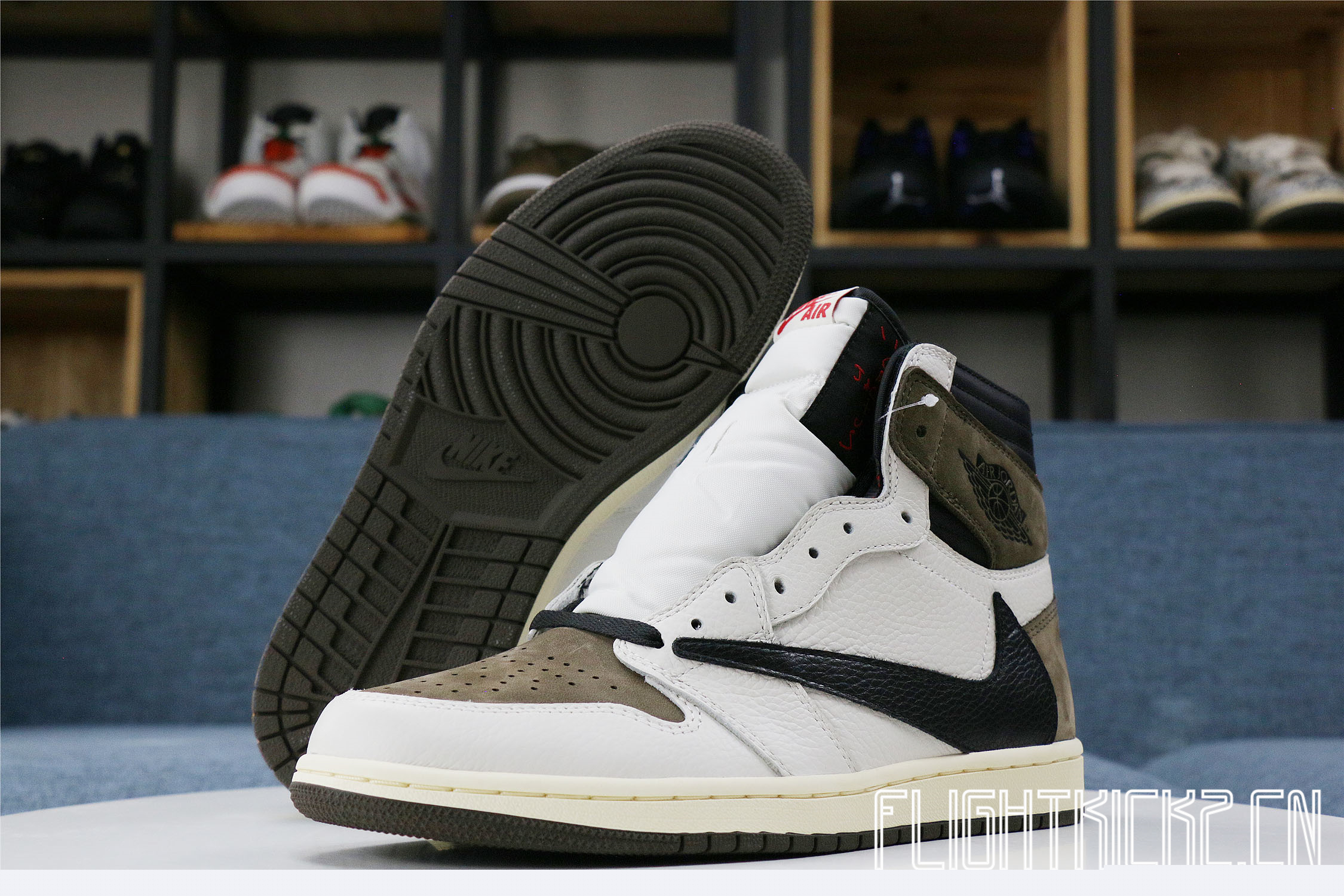 Travis Scott x Air Jordan 1 2.0 Custom Shoes