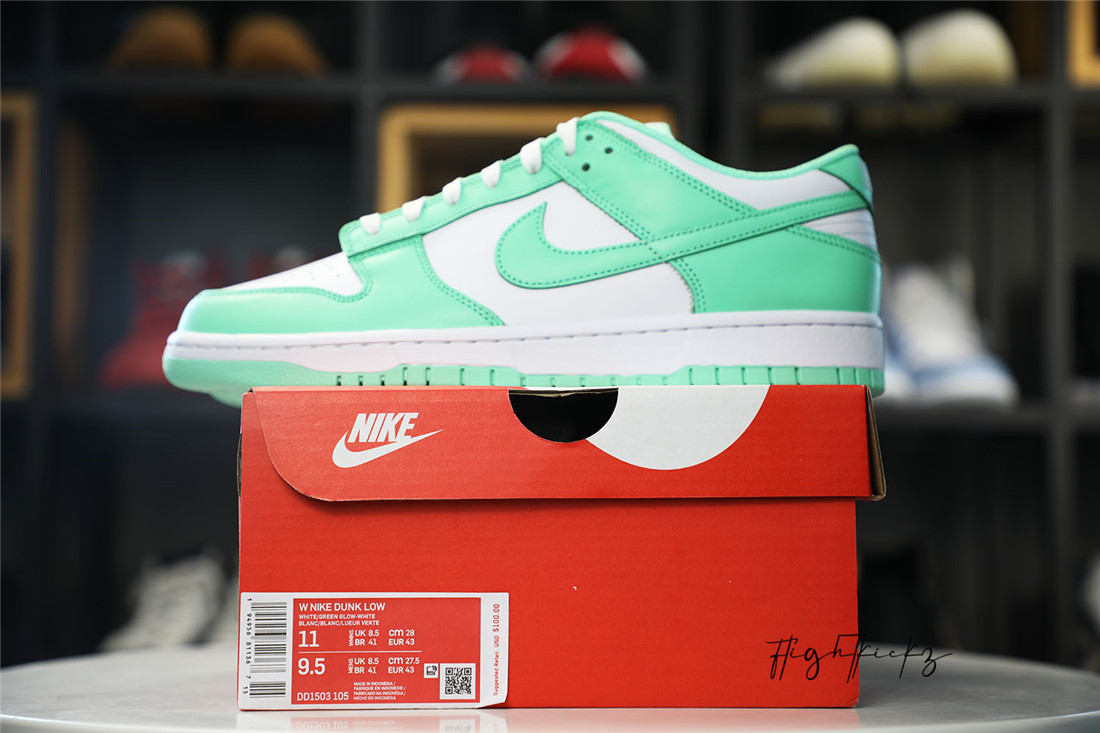 Nike Dunk Low Green Glow 2021