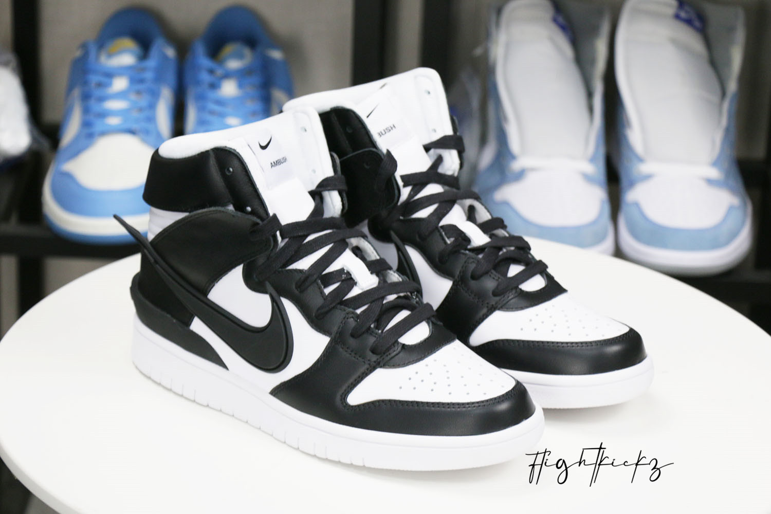 Nike Dunk High Ambush Black White