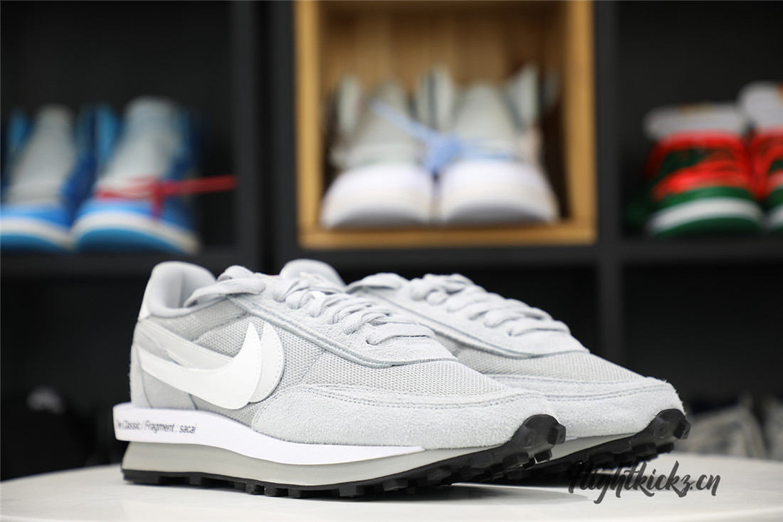 Fragment x Sacai x Nike LDWaffle Grey