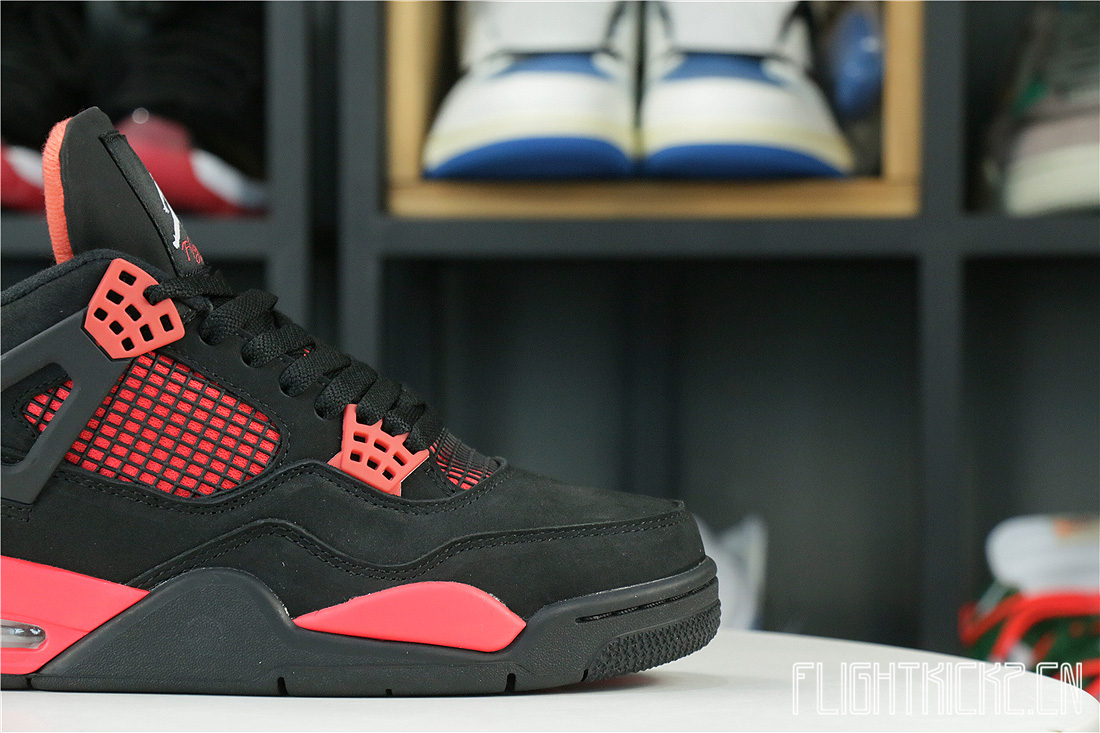 Air Jordan 4 Red Thunder 2021(LN5 A1 Batch)