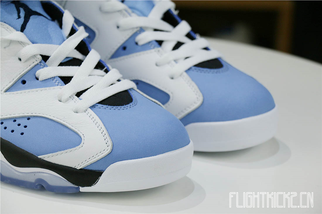 Air Jordan 6 UNC White
