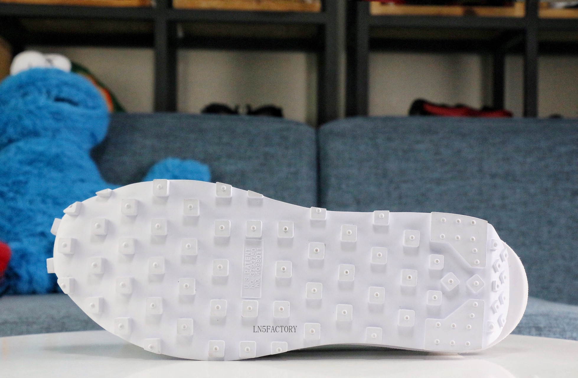 Sacai x Nike LDWaffle White Nylon 2020