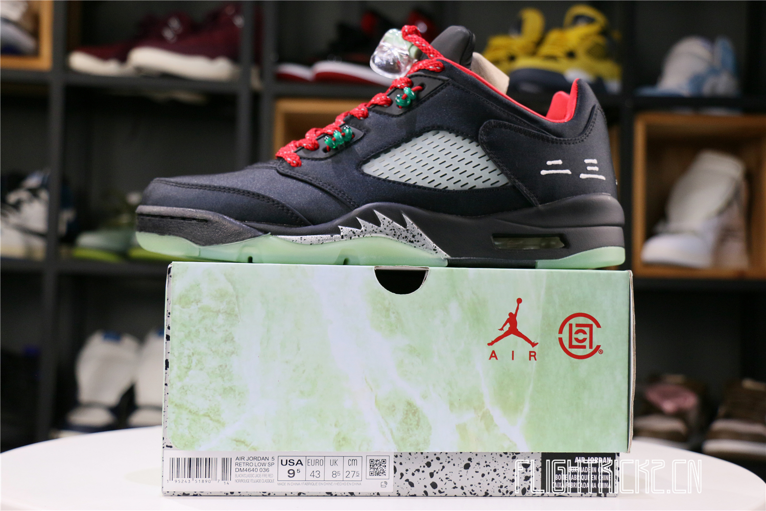 CLOT x Air Jordan 5 low