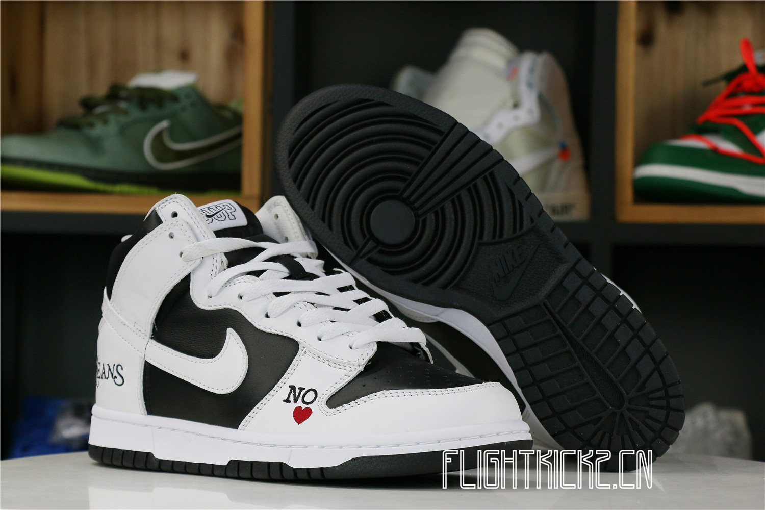 Nike SB Dunk High Supreme By Any Means Black