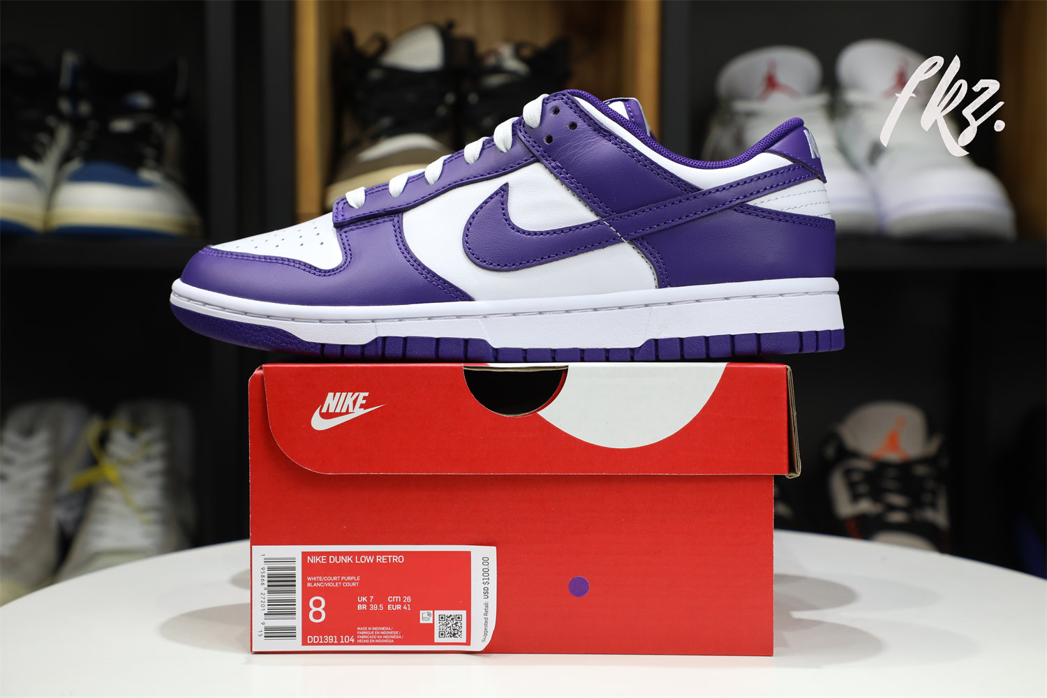 Nike Dunk Low Court Purple 2022(LN5 A1 Batch)