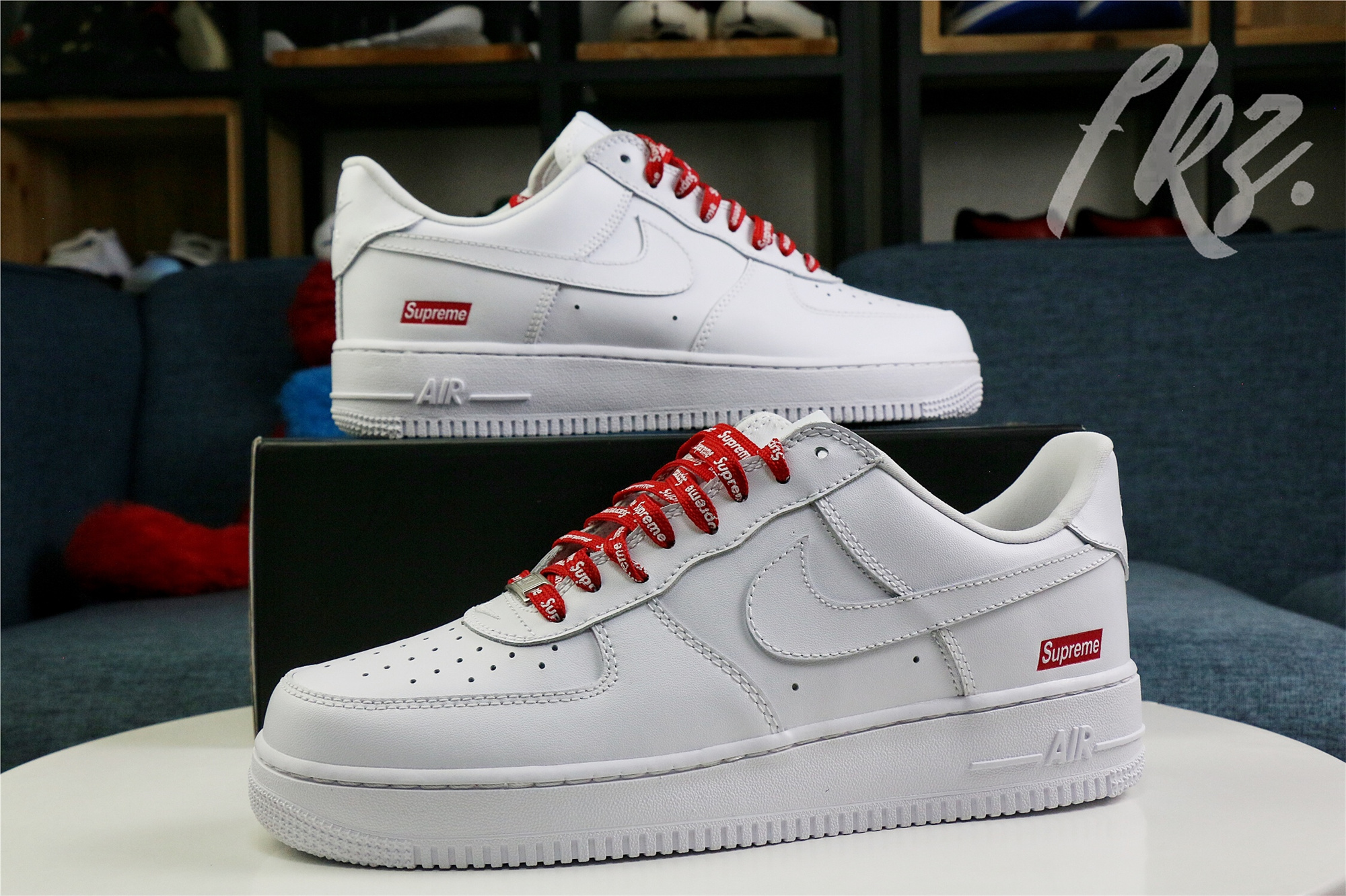 Supre x Air Force 1 White 2020