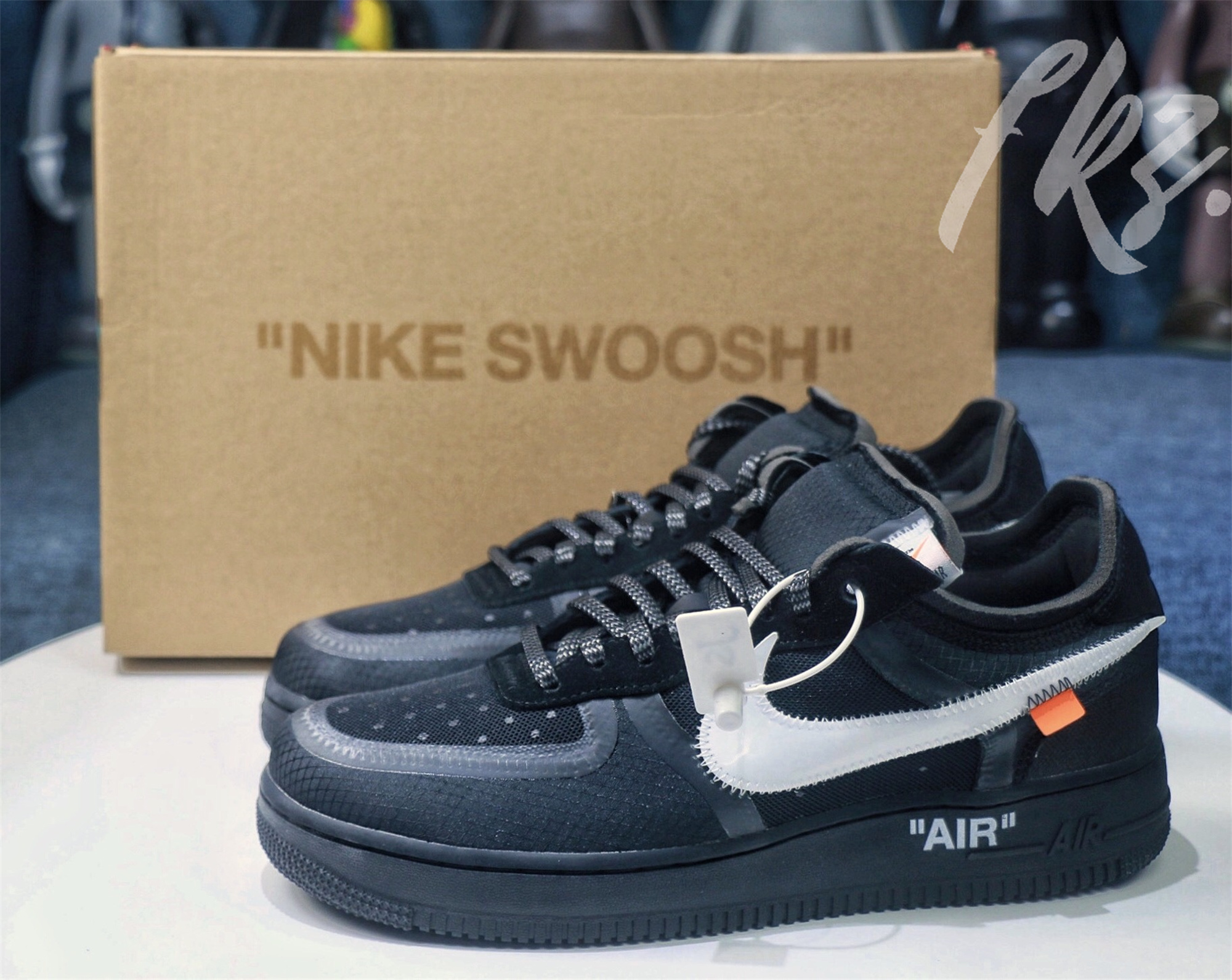 2018 Off White X Nike Air Force 1 Black