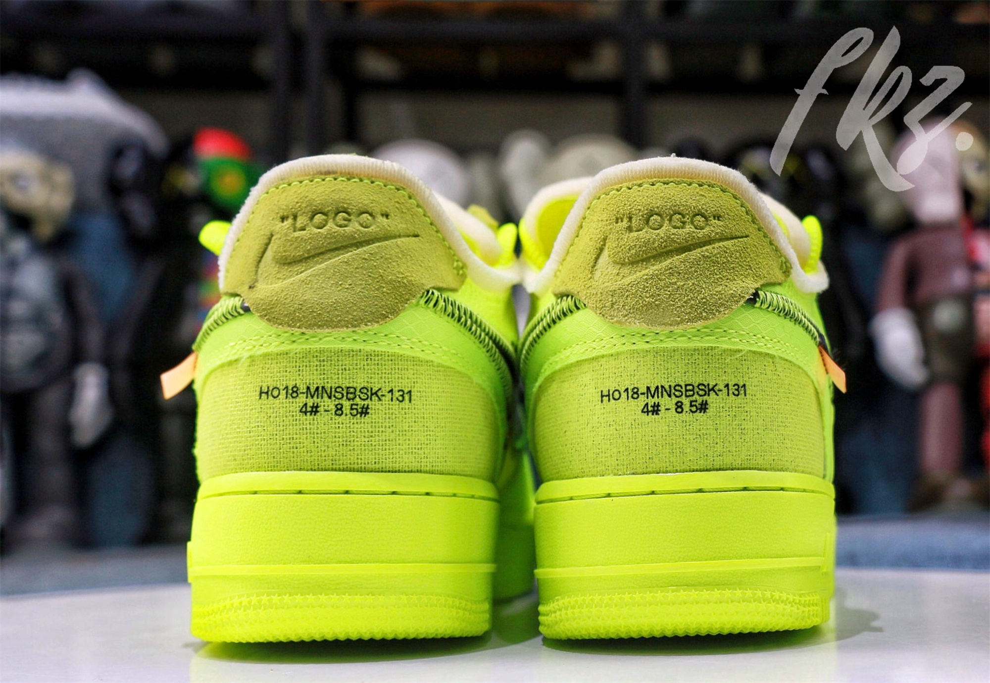 2018 Off White X Nike Air Force 1 Volt