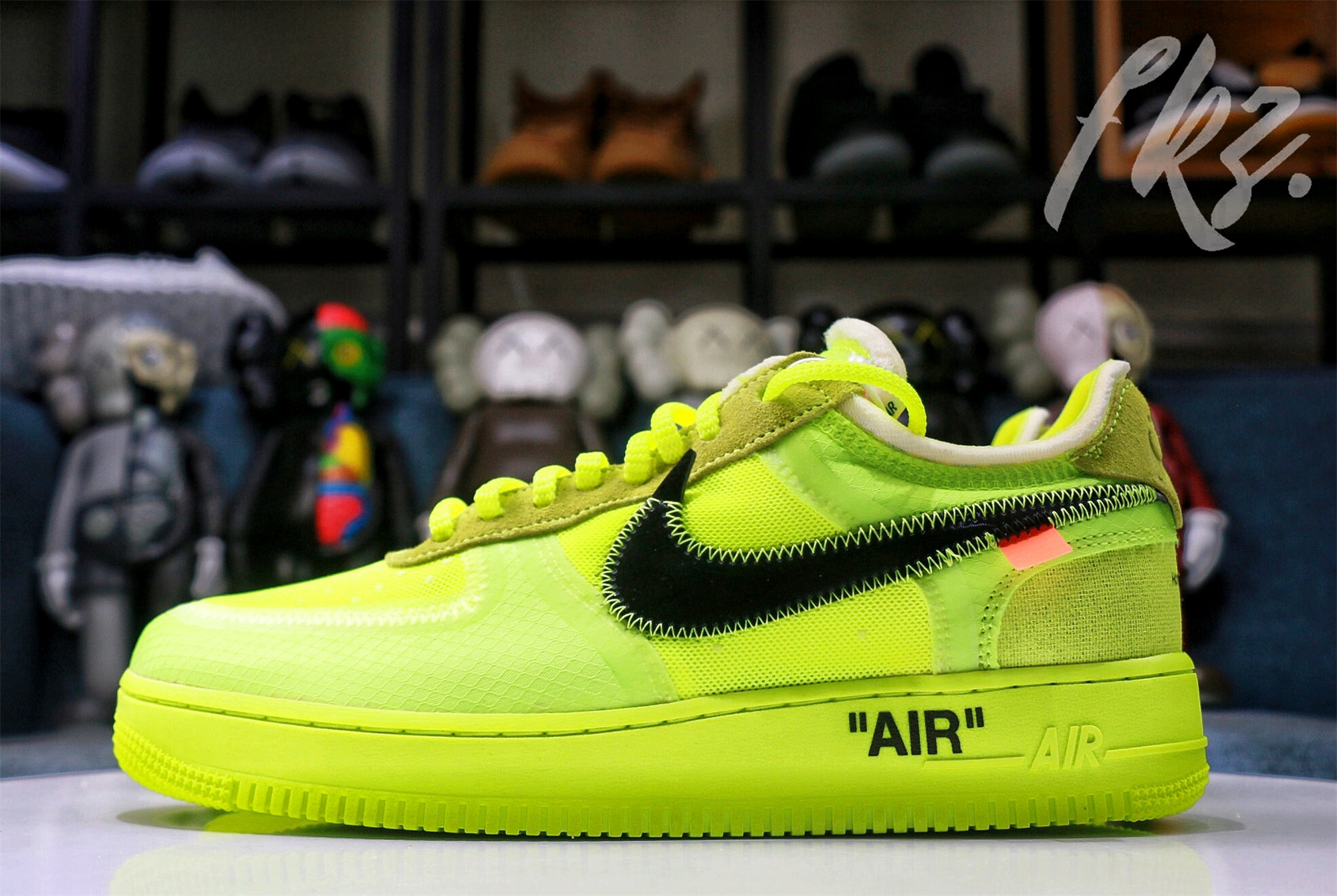 2018 Off White X Nike Air Force 1 Volt