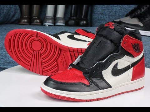 Jordan 1 Retro High Bred Toe 2018