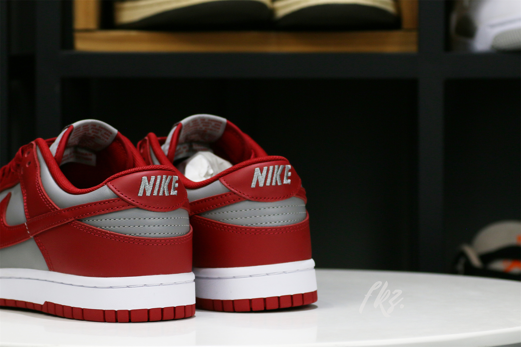 Nike Dunk Low Retro Medium Grey Varsity Red UNLV (2021)(LN5 A1 Batch)
