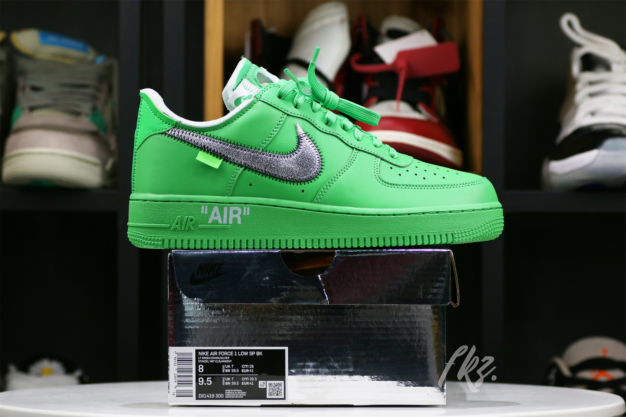 Nike Air Force 1 Low Off-White Light Green Spark