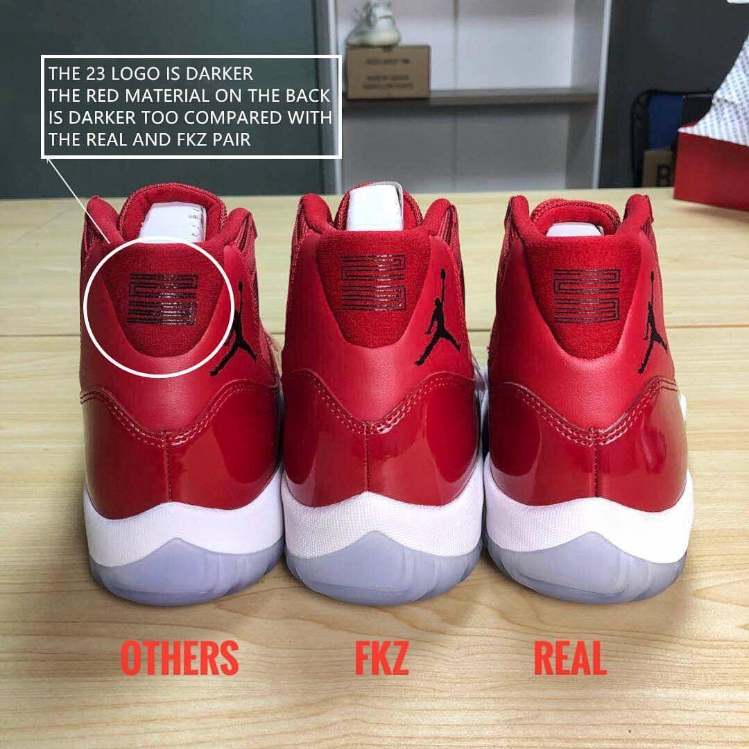 Air Jordan 11 Retro Win Like 96/Gym Red 2017 (LN5 A1 Batch)