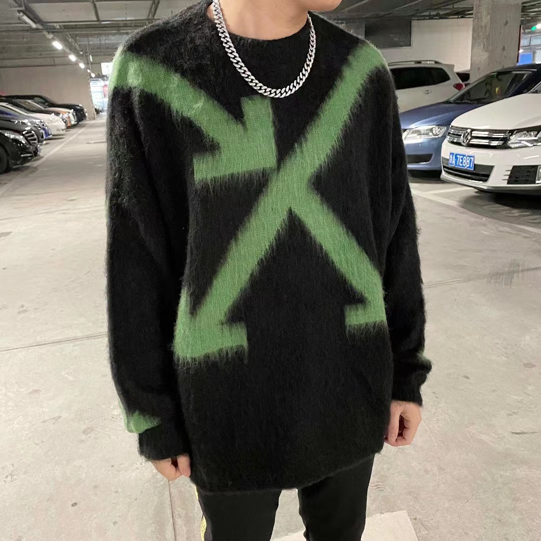 OFF WHITE Mohair Sweater