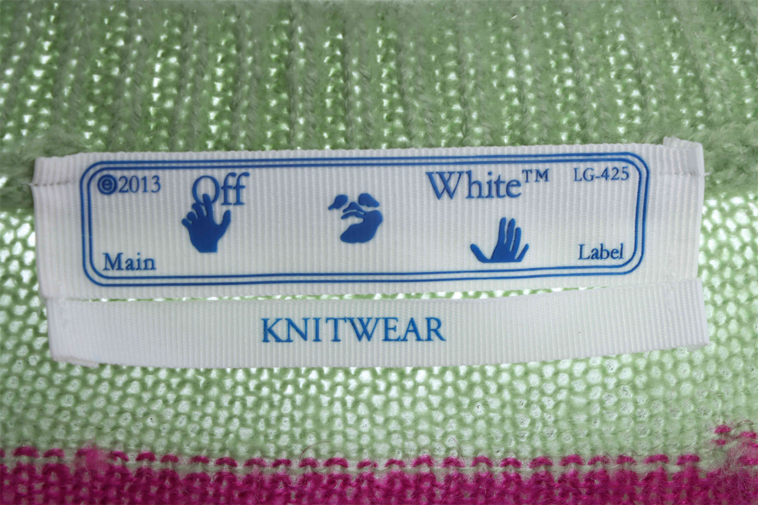 OFF WHITE Mohair Sweater