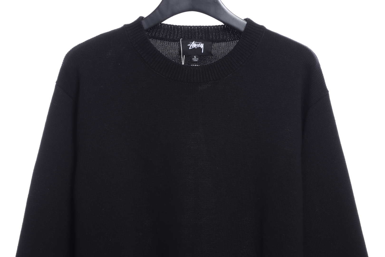 Stussy22SS Crown Crew Neck Pullover Long Sleeve Sweater