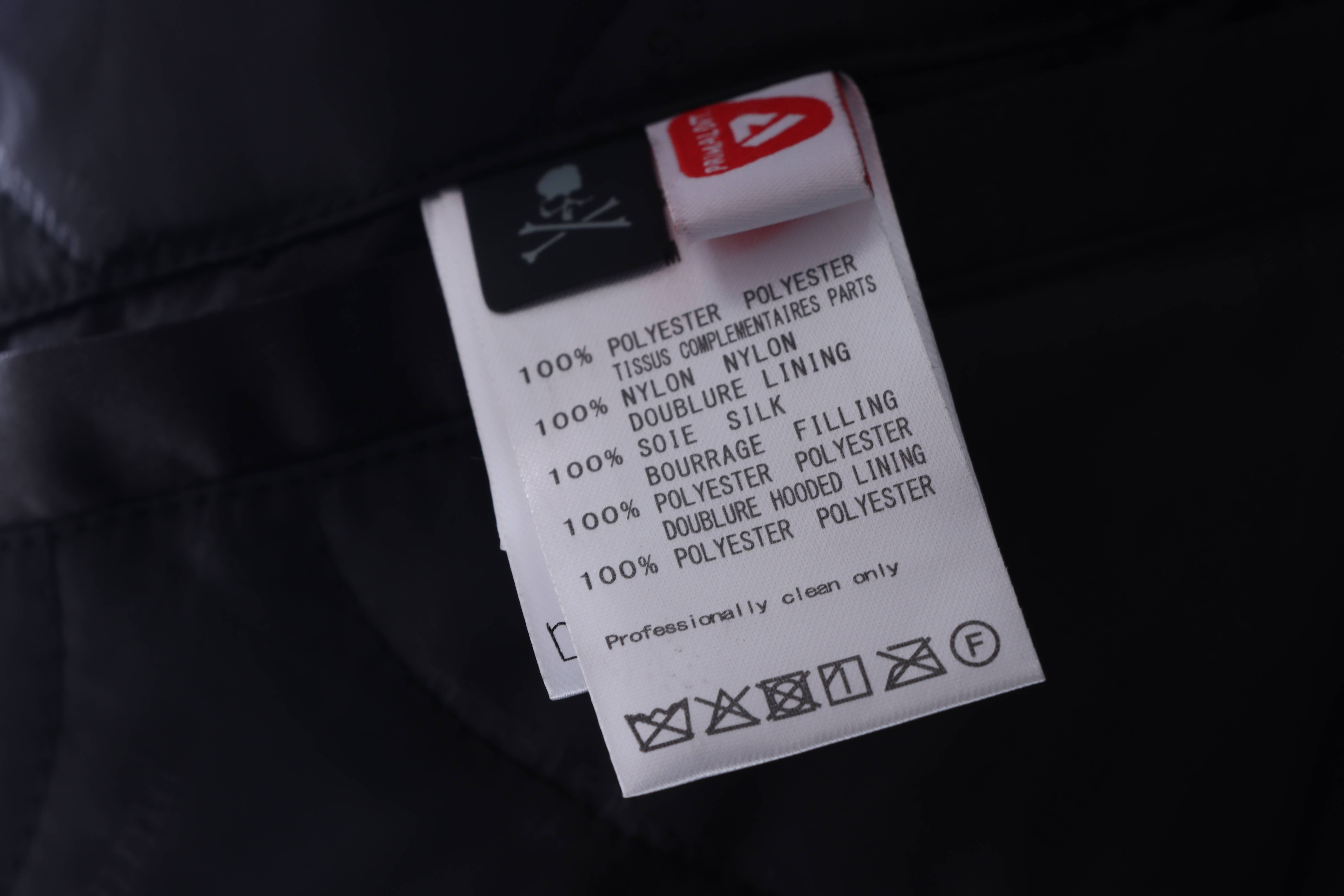 Mastermind Japan MMJ Big Skull Mink Fleece Hooded Fur Coat