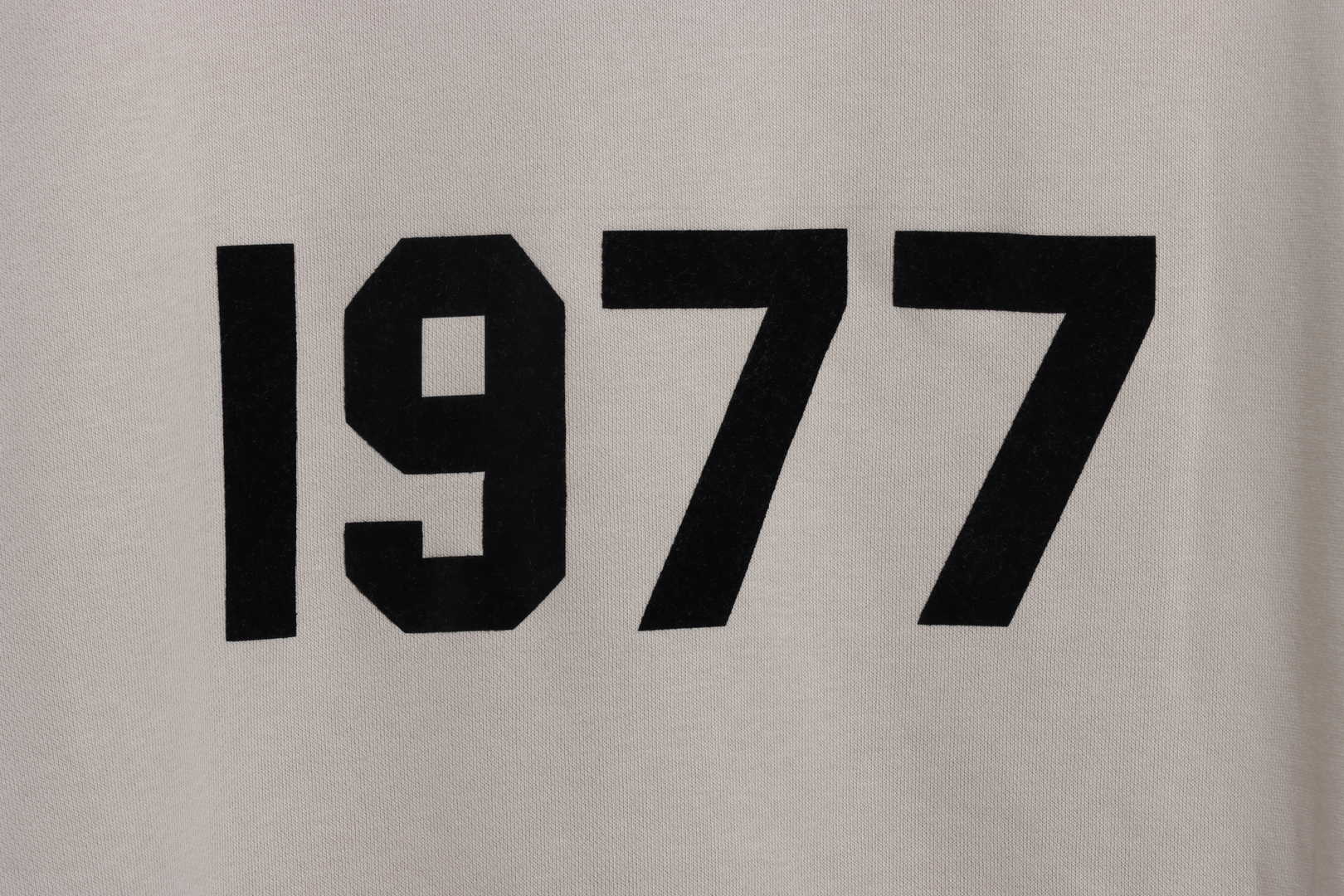 Ess3nt1als F0G 1977 flocking plus fleece sweater