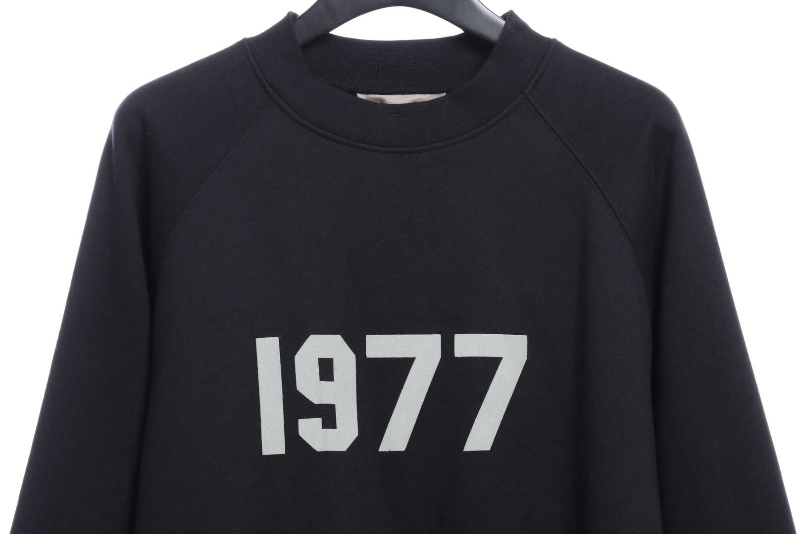 Ess3nt1als F0G 1977 flocking plus fleece sweater