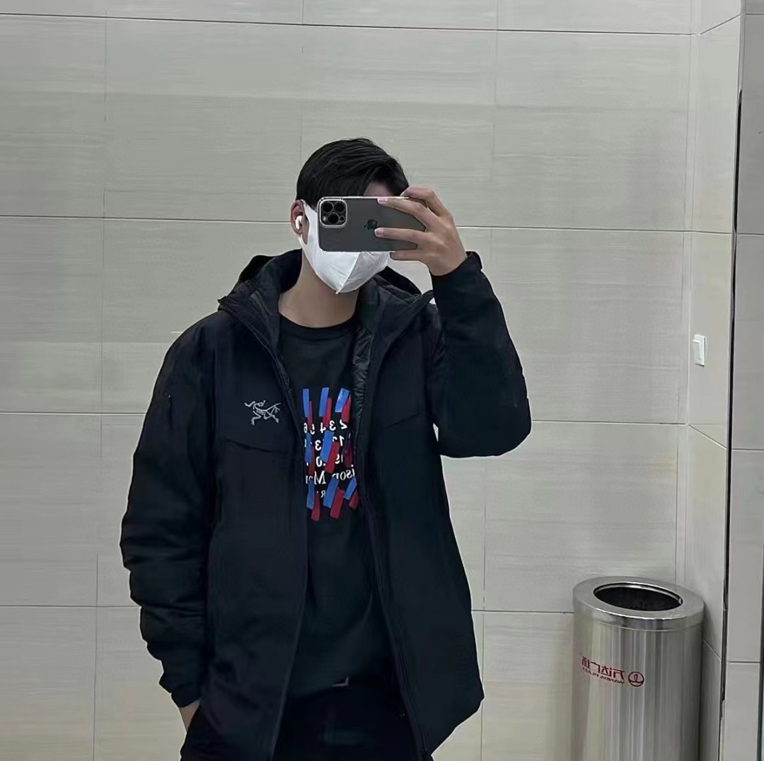 Arcteryx Macai LT Outdoor Windproof Warm Hooded Ski Jacket