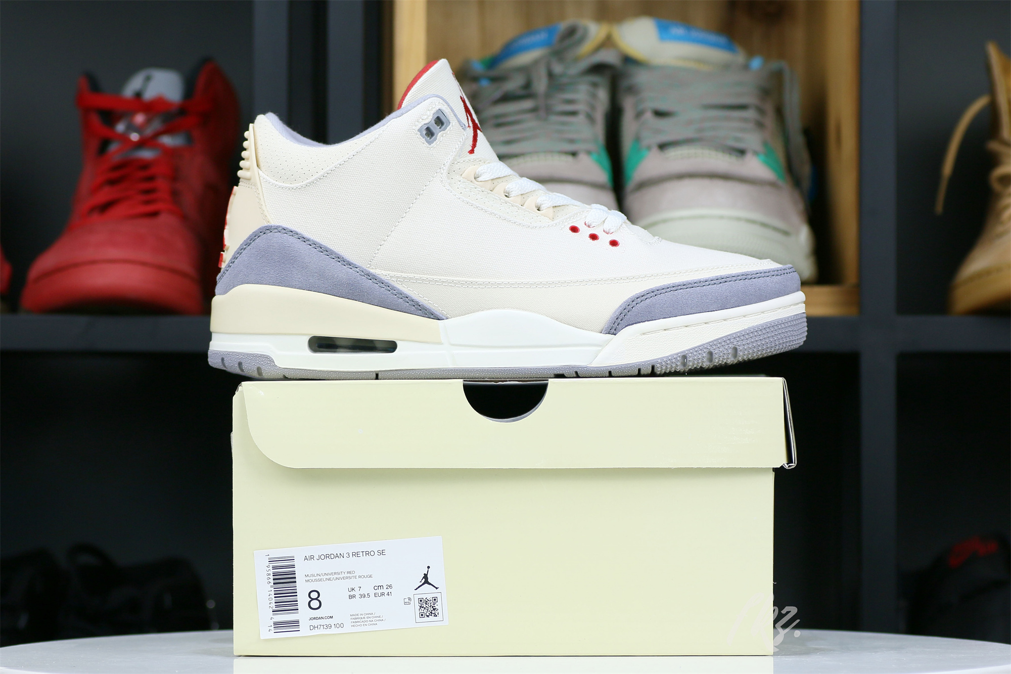 Air Jordan 3 Retro Muslin 2022