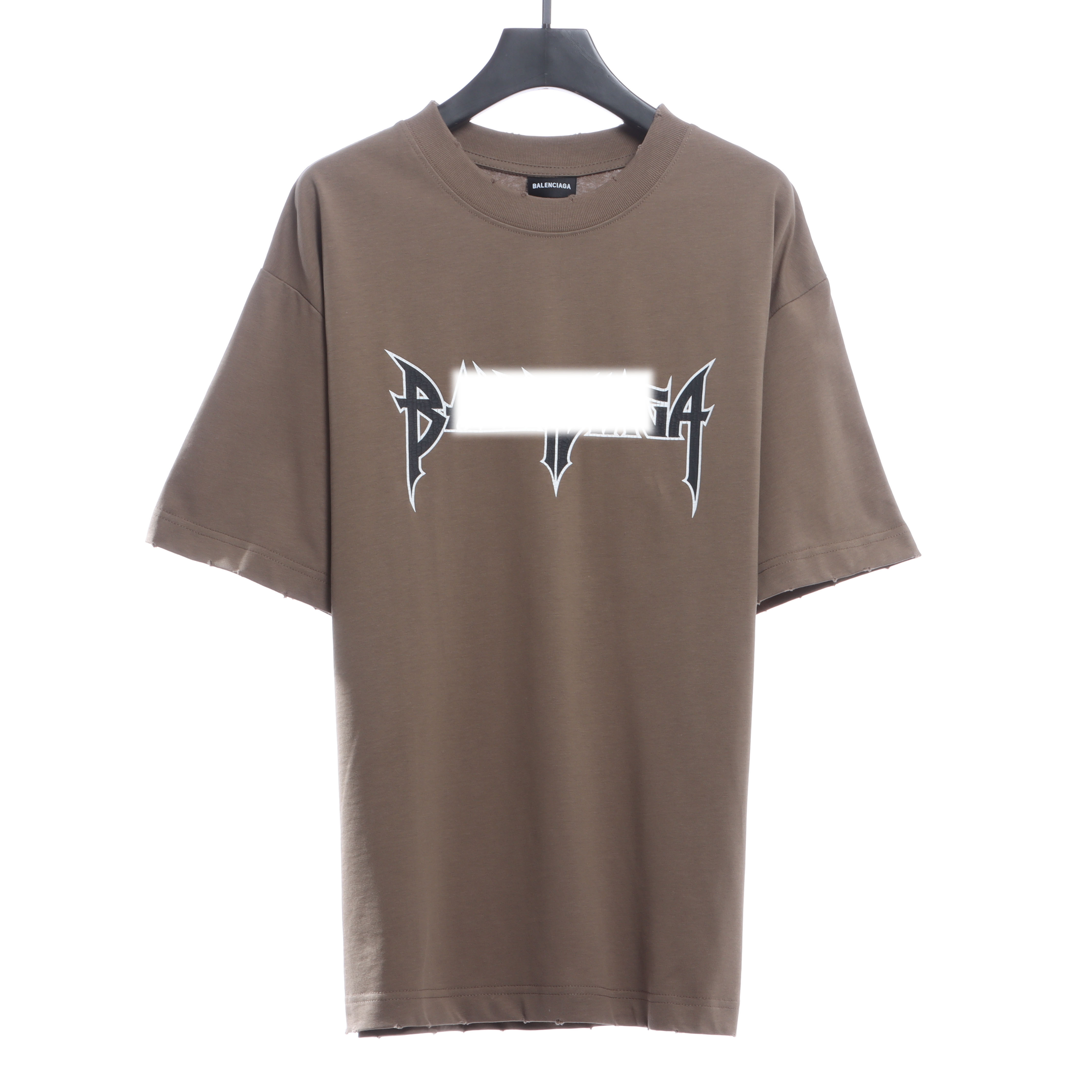 B-l3nc19ga Burst Print Short Sleeve
