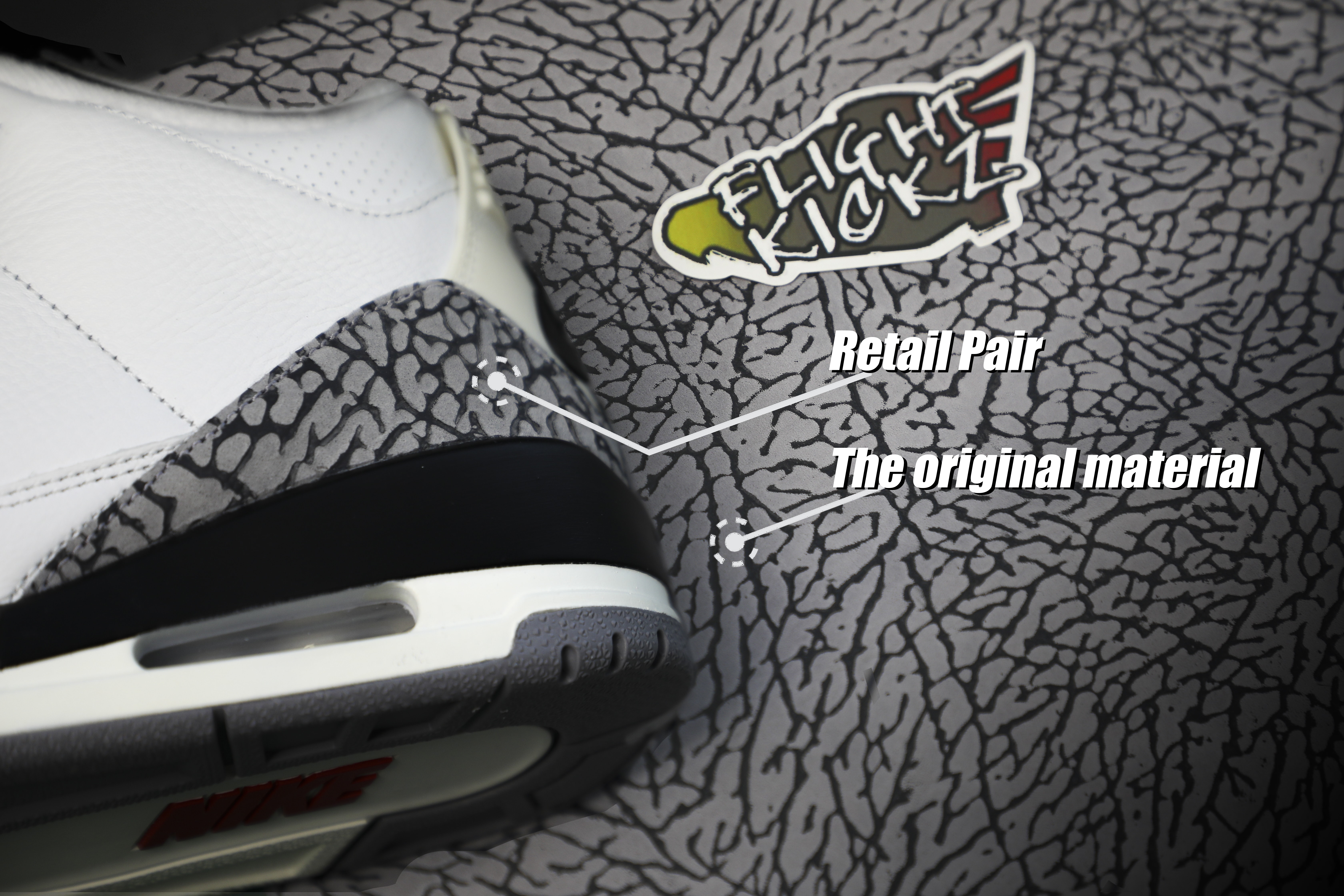 Air Jordan 3 Retro ‘White Cement Reimagined’ 2023 (LN5 A1 Batch)
