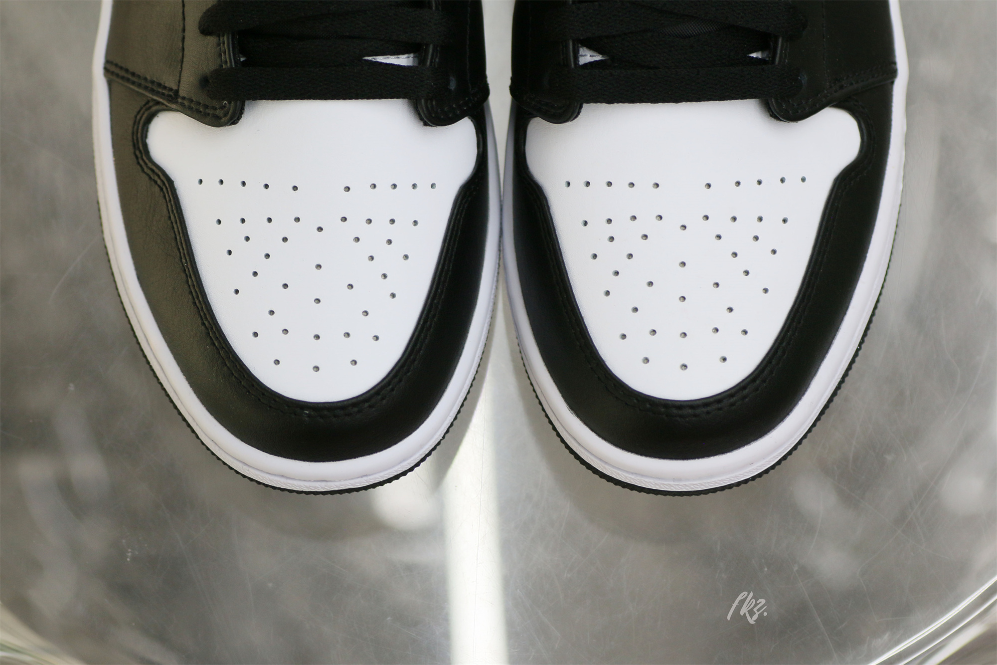 Air Jordan 1 Low Black White Grey