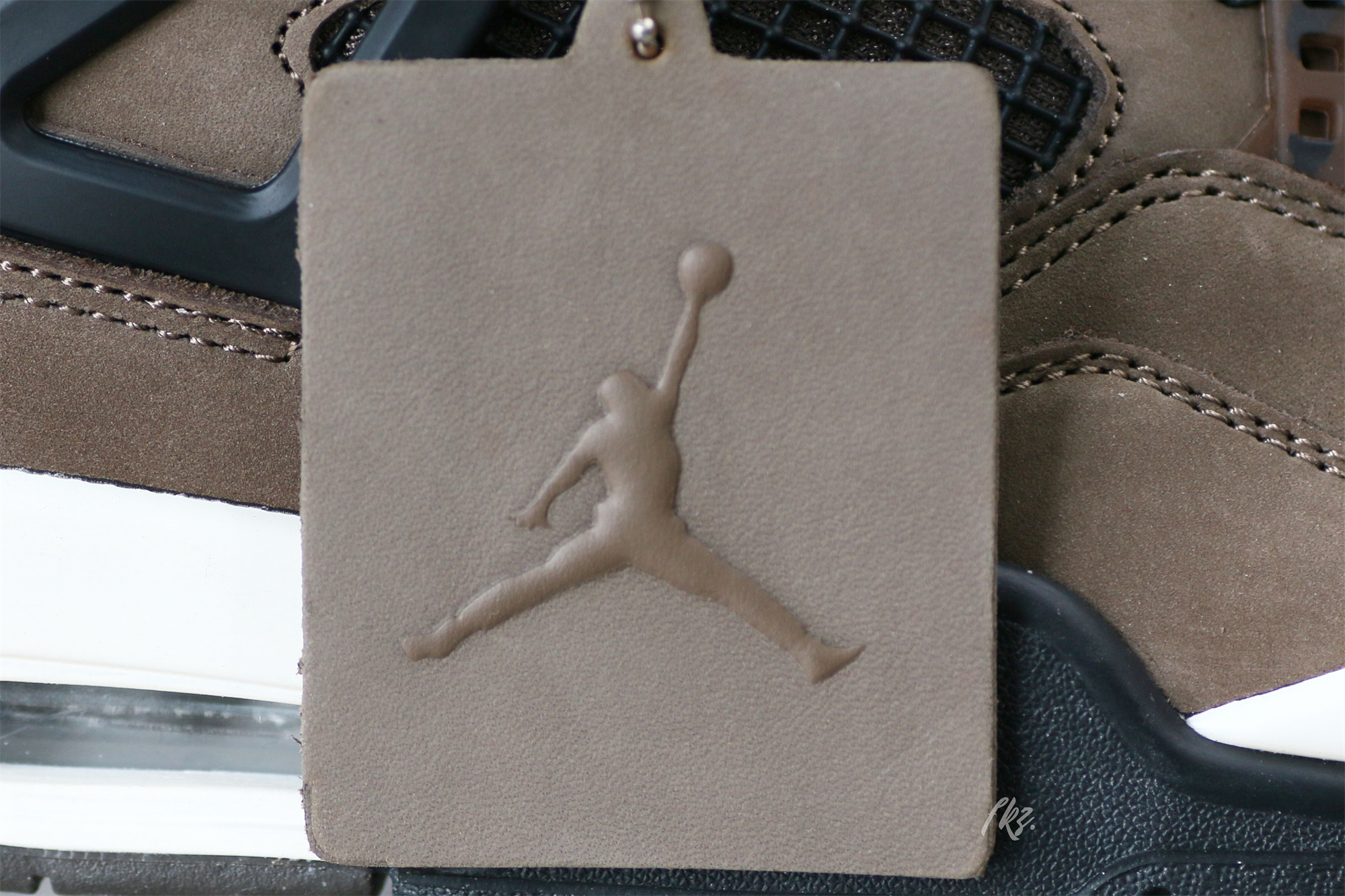 Air Jordan 4 Retro Travis Scott Olive Custom Shoes