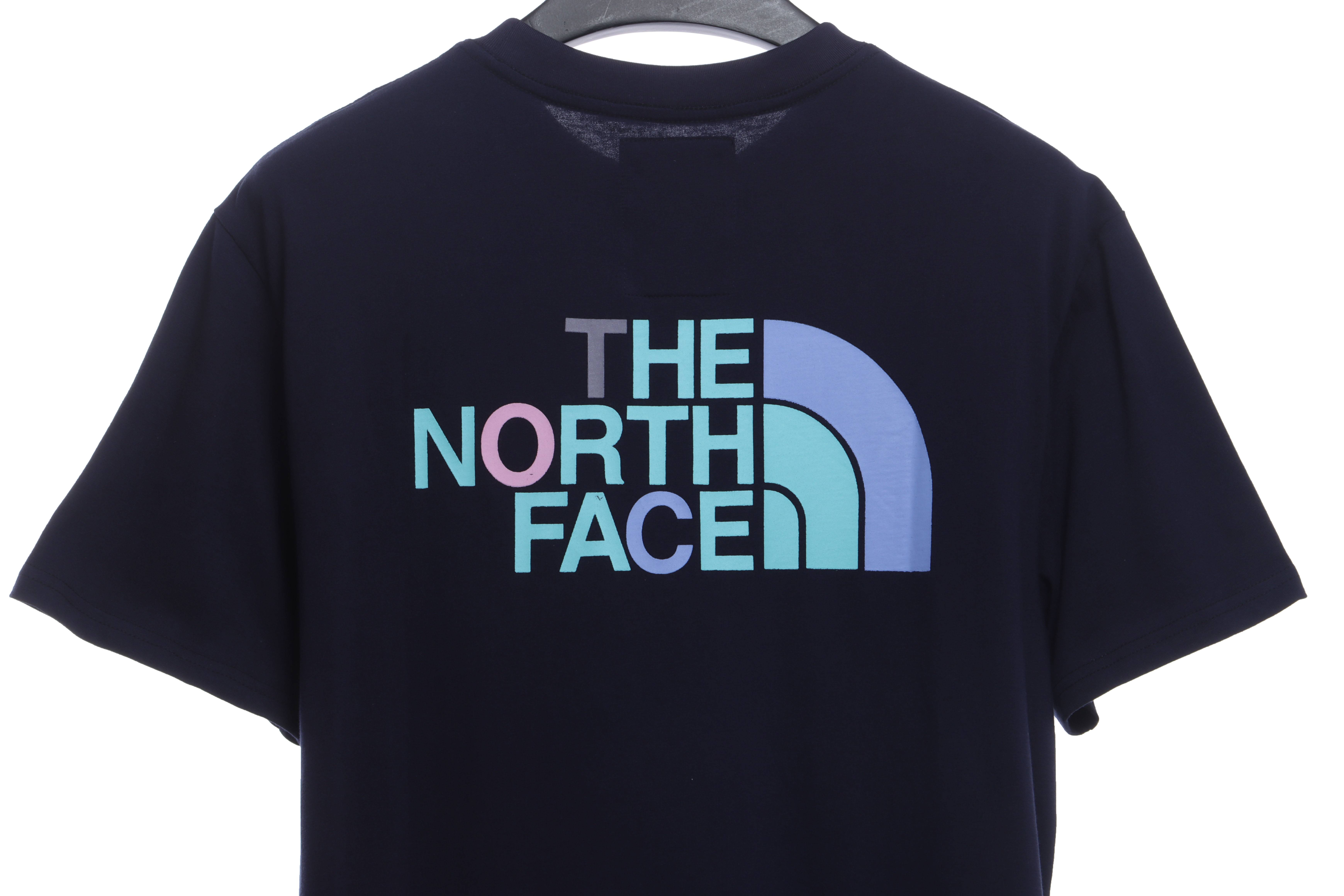 N0rth Guanxi with the same letter printing short sleeves