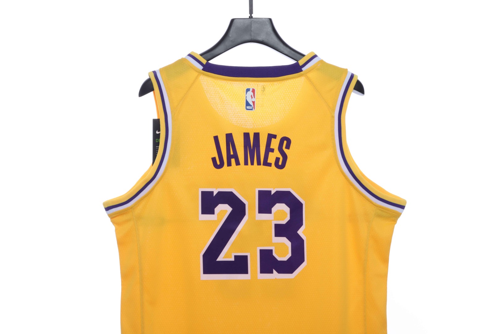 James Lakers home jersey No. 23