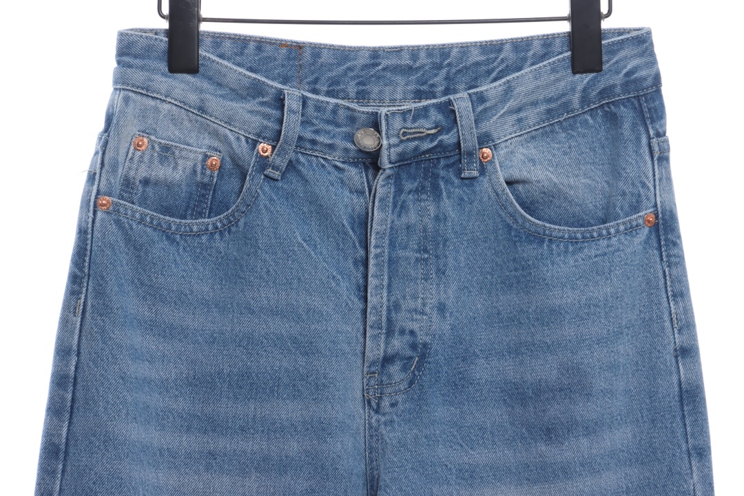 Stuart co-signed Levi’s 150th anniversary embossed denim trousers