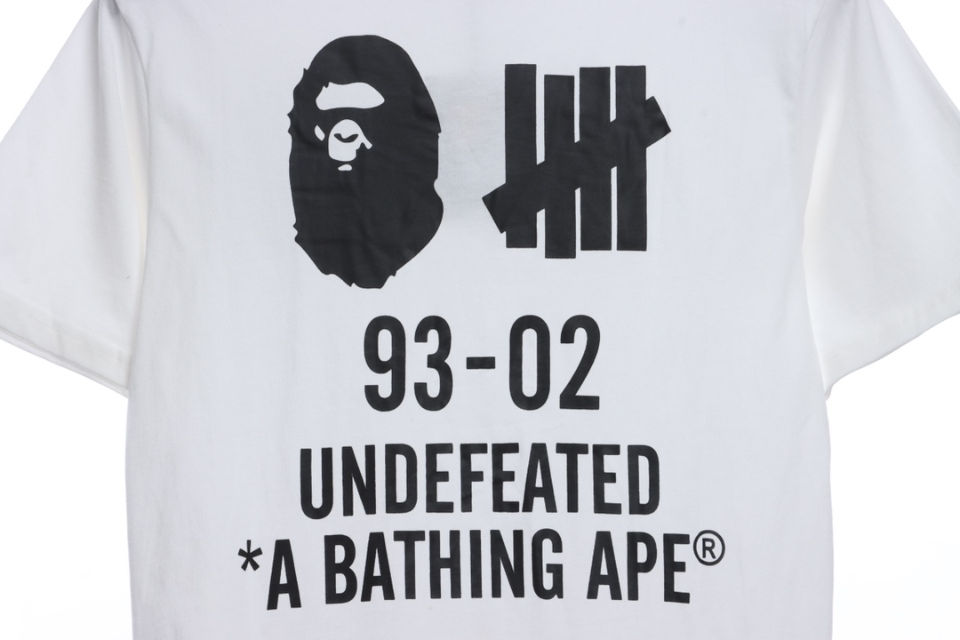 BAPE co-signed UDF Velcro short sleeves