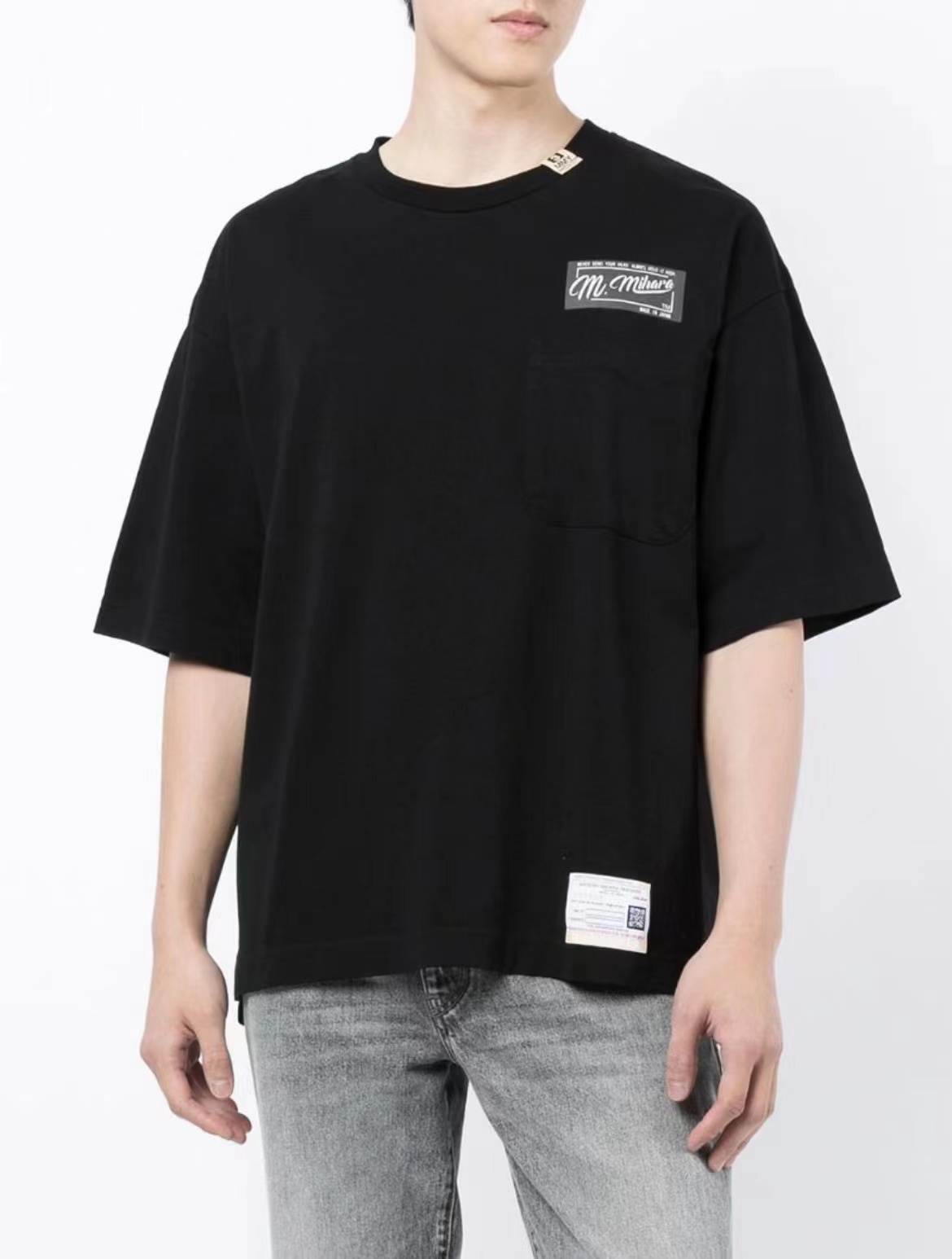 MIHARA YASUHIRO Big M short-sleeved T-shirt