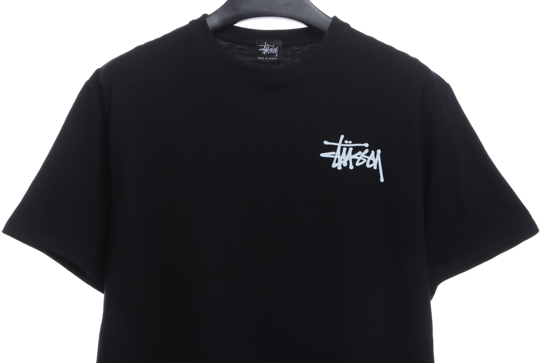 Stussy dice printing short-sleeved