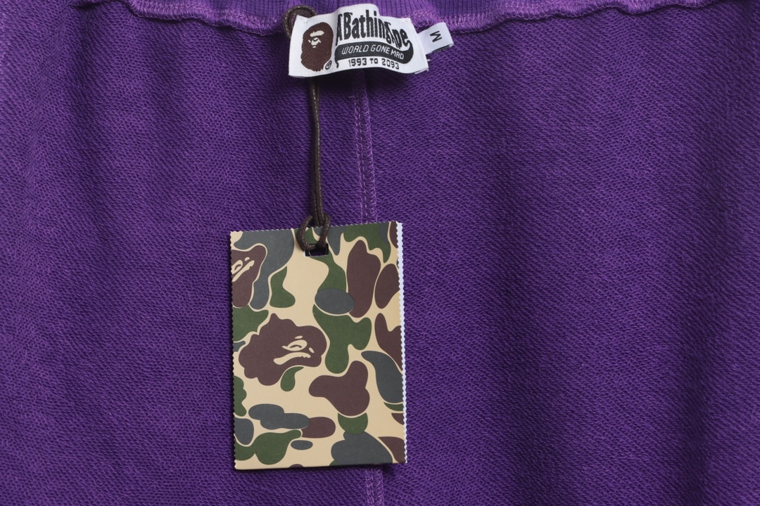 BAPE ape-man printed shorts