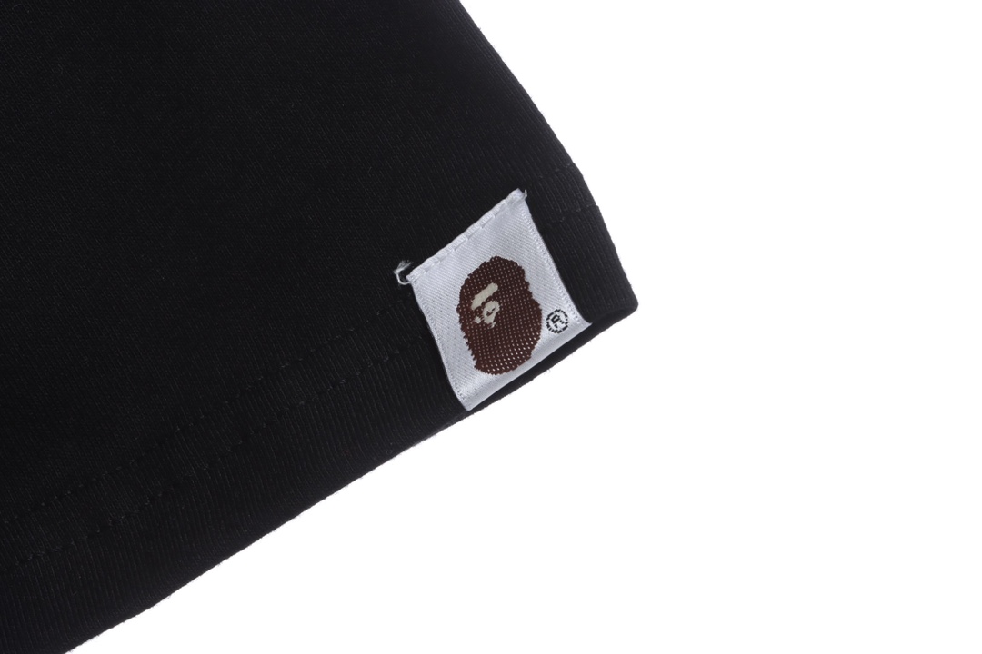 BAPE grid camouflage ape-man with short head and white sleeves