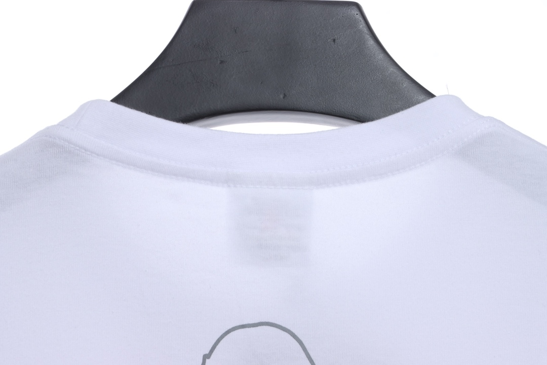 BAPE camouflage ape head pattern hit color letter printing short sleeves