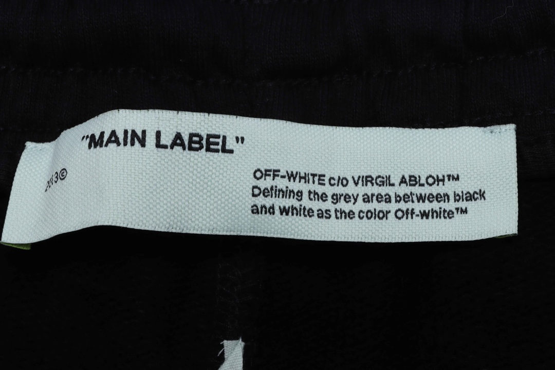 OW striped printed shorts