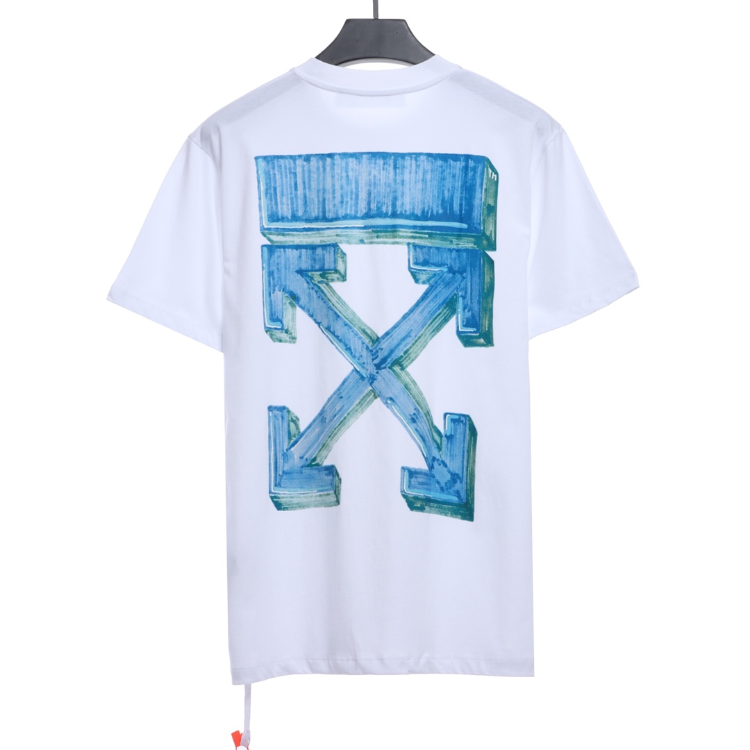 OW crayons stereo arrow short sleeves