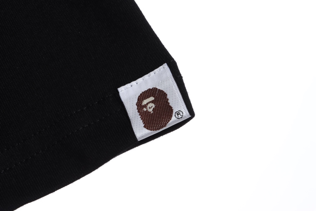 BAPE ape head multicolor block camouflage short sleeves