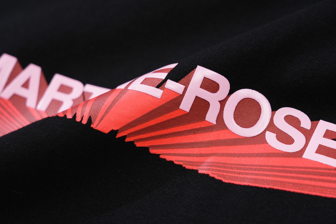 M@RTINE ROSE slogan LOGO letter printed short-sleeved T-shirt