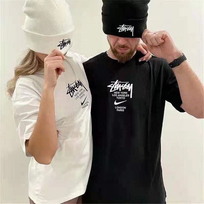 Nike & stussy short sleeve