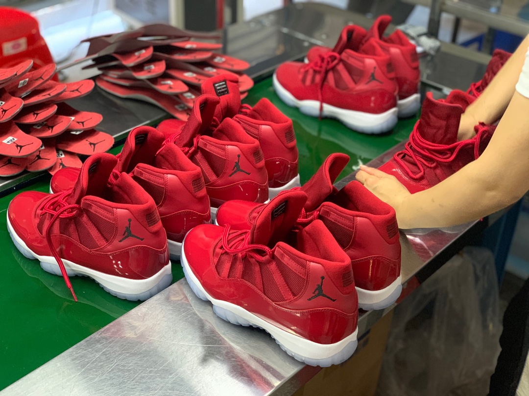 Air Jordan 11 Retro Win Like 96/Gym Red 2017 (LN5 A1 Batch)