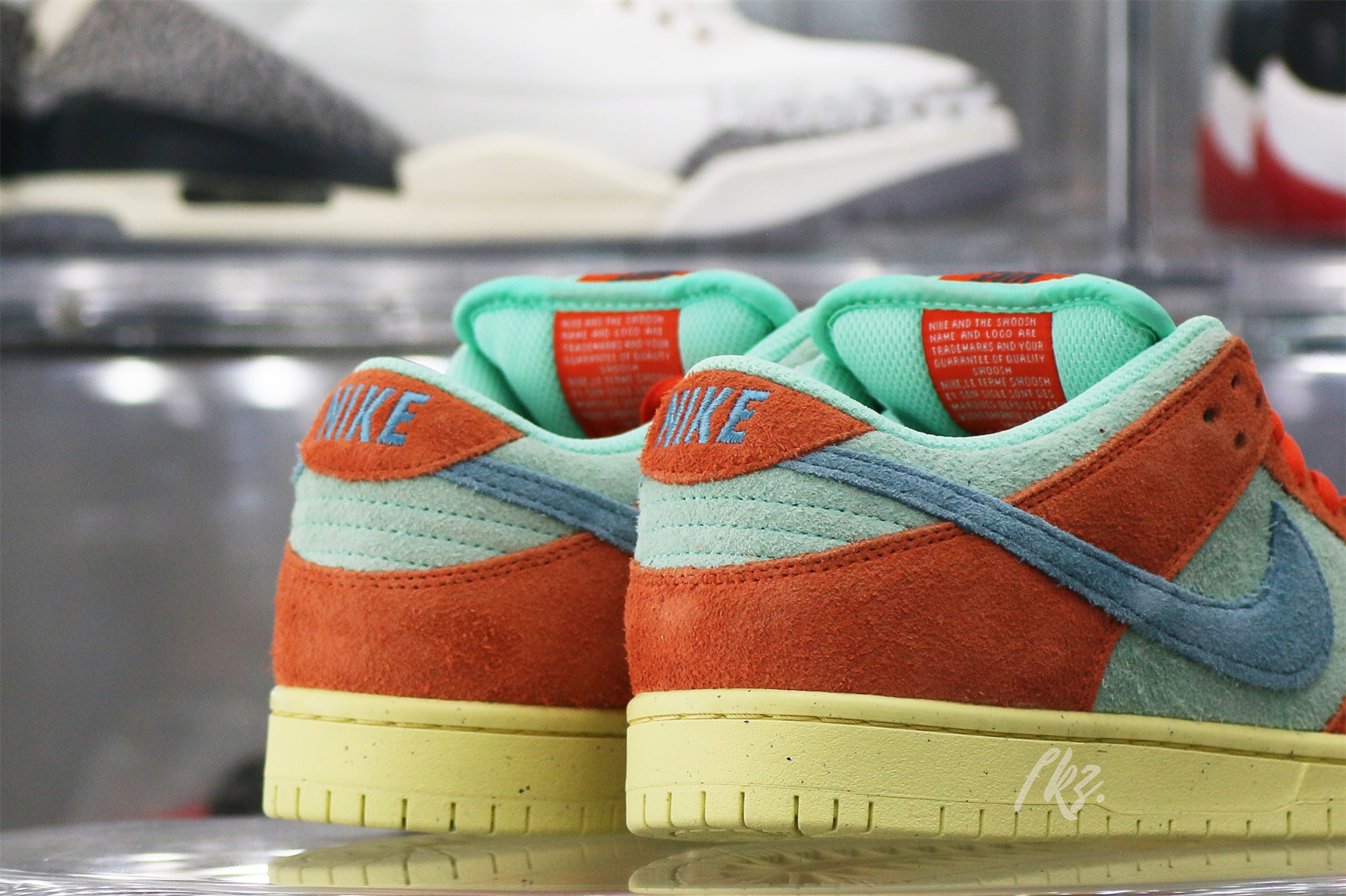 Nike SB Dunk Low Orange/Noise Aqua 2023