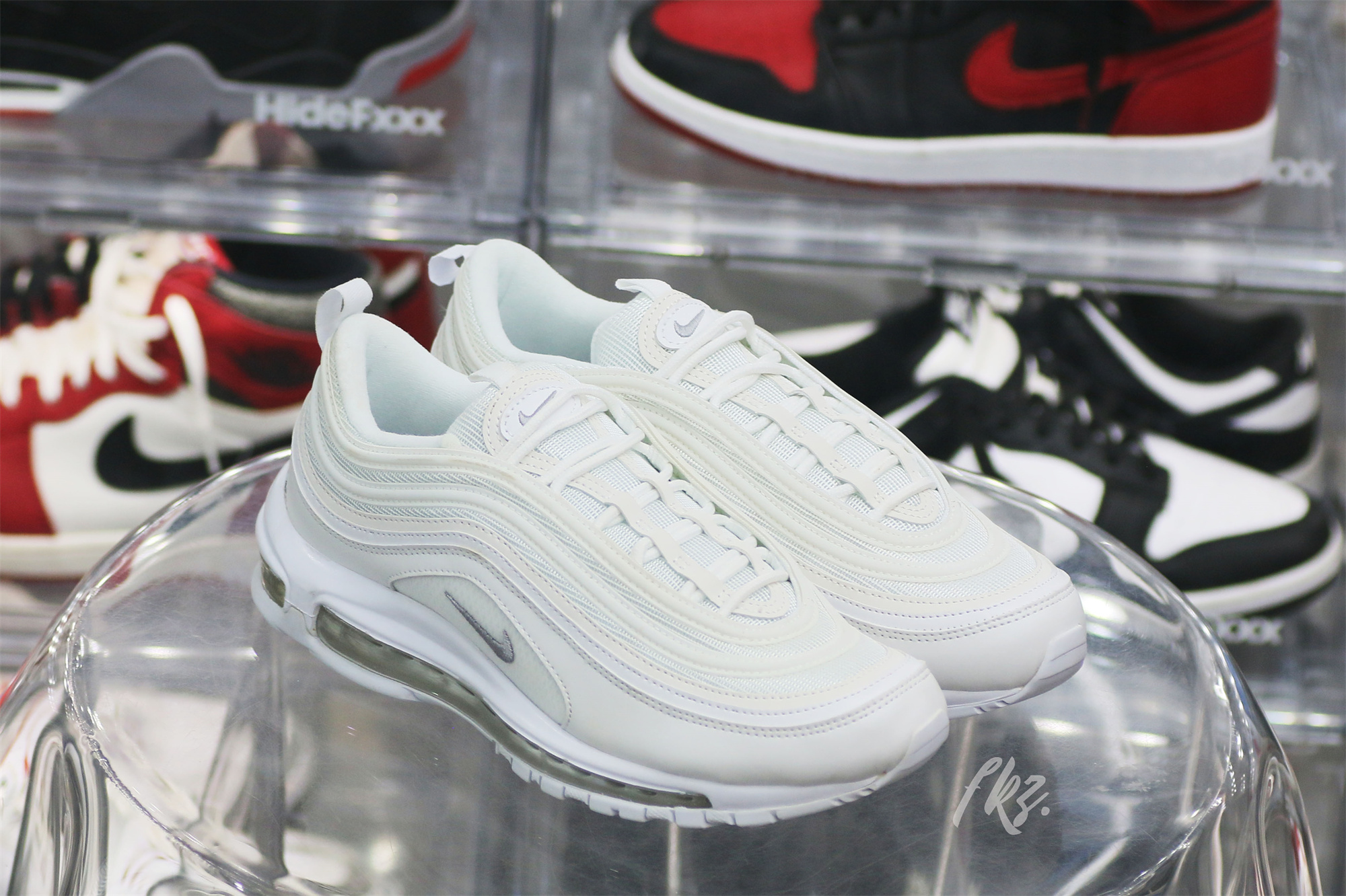 Nike Air Max 97 Triple White Wolf Grey 2017