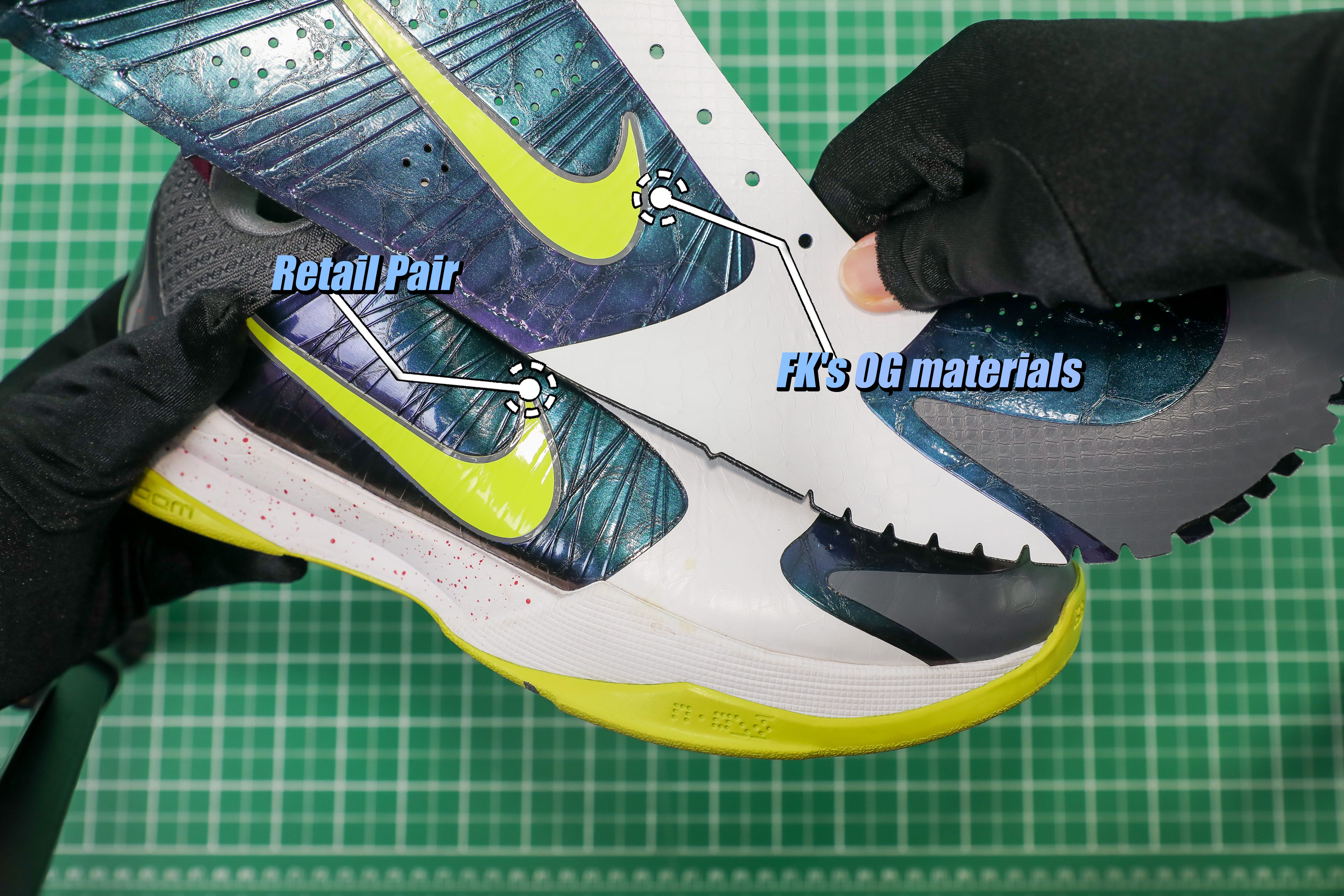 Nike Kobe 5 Protro “Chaos” (Up to Size 14）(A1 Batch)