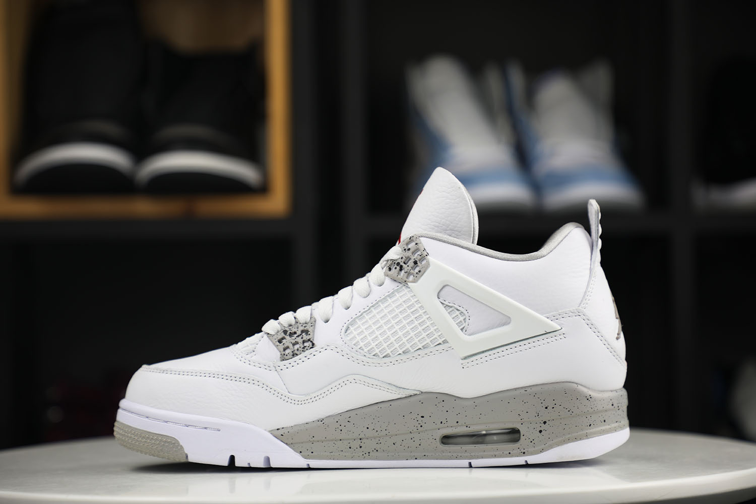 Air Jordan 4 Retro GS White Oreo (GS) (LN5 A1 Batch)